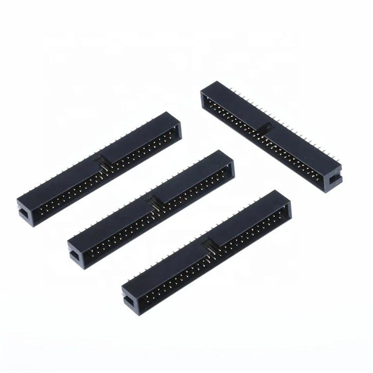 2.54mm 50 Pin Box Header PCB male Connector