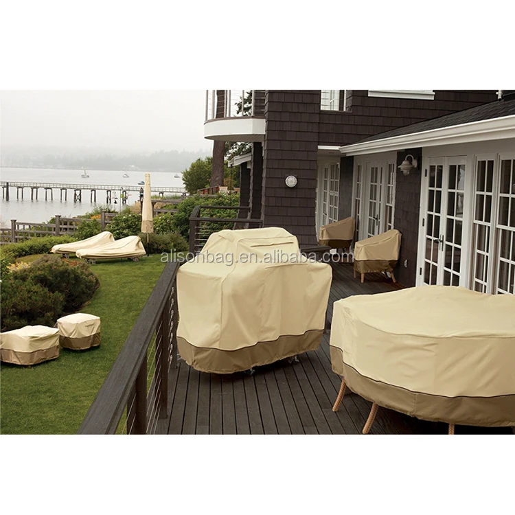 
Durable and Water Resistant Outdoor Veranda Furniture Covers Patio Sofa Cover 