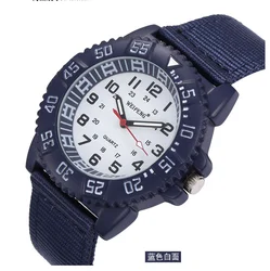 DF2199 Brown Multifunctional rotary outer gear wheel night vision quartz watch for outdoor army men students tactical purpose
