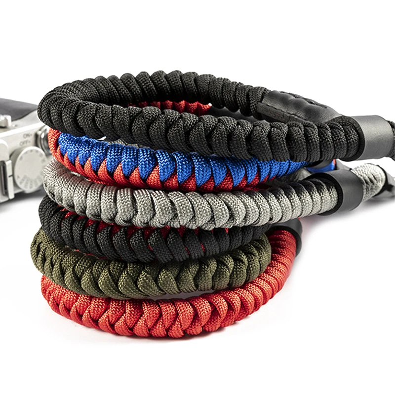 Custom Handmade Braided Hanging Outdoor Paracord Mountaineering Camera Strap