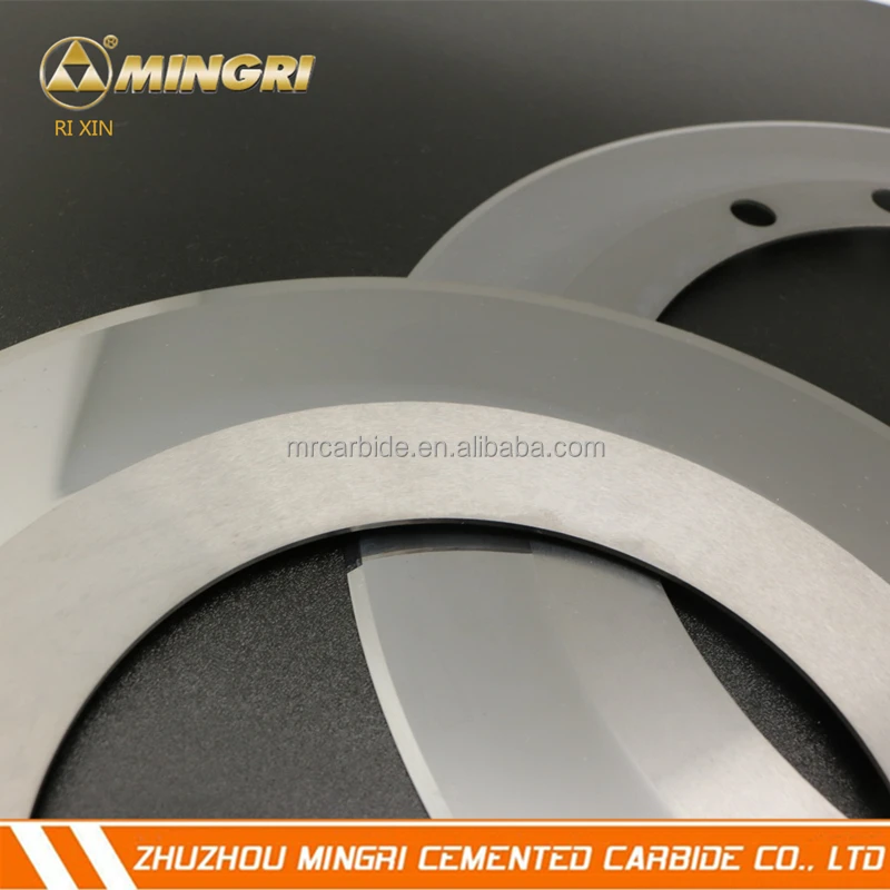 Carbide corrugated cardboard slitting blade carton machinery knife