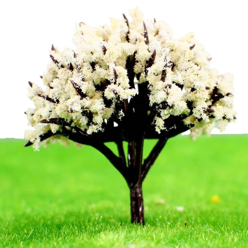 Новинка, искусственная железная проволока, Цветочное дерево, модель для пейзажа, 40 г/50 г/55 г/65 г/90 г