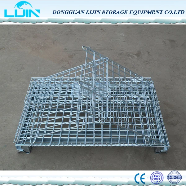 Складной Контейнер Сетки Проволока/Stackable Клетка Хранения