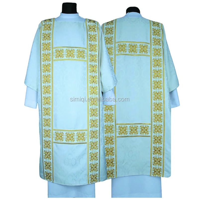 Wholesale Cross Vestment Vintage Gold Brocade Dalmatic