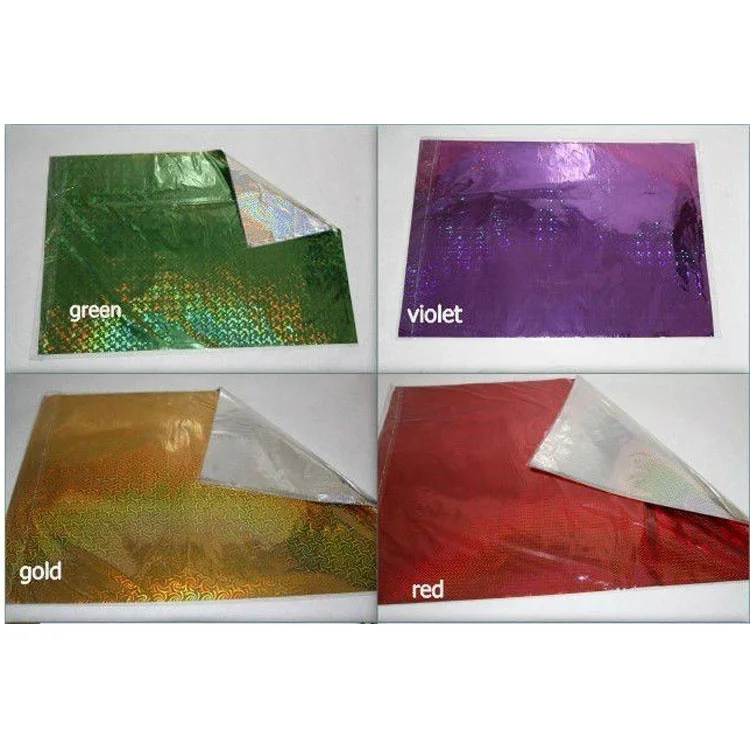 holographic/Laser film for lamination,printing,packing,Holographic gift wrapping paper