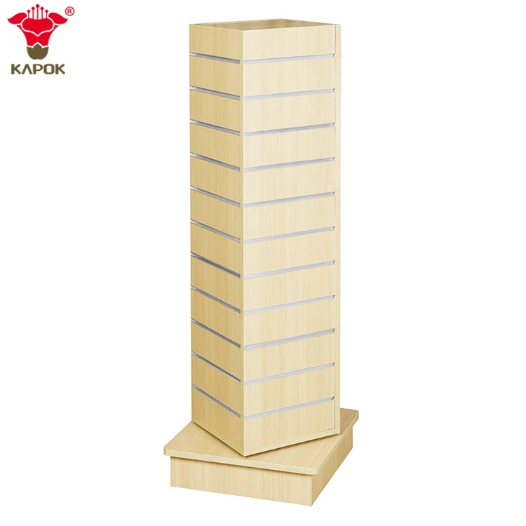 High End New Acrylic Wooden Makeup shop Display Stand for shoemaker