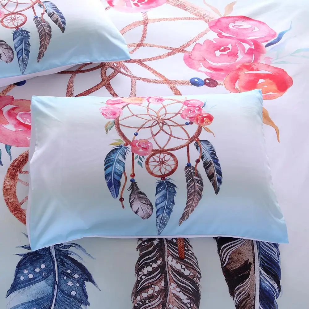 Роскошное постельное белье с 3d принтом 100%, Королевский/Королевский размер, одеяло, пододеяльник, простыня, комплекты