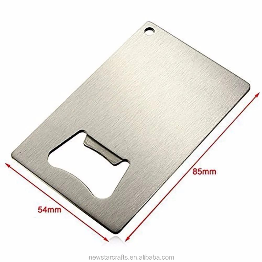 Factory cheap high quality custom logo bottle opener