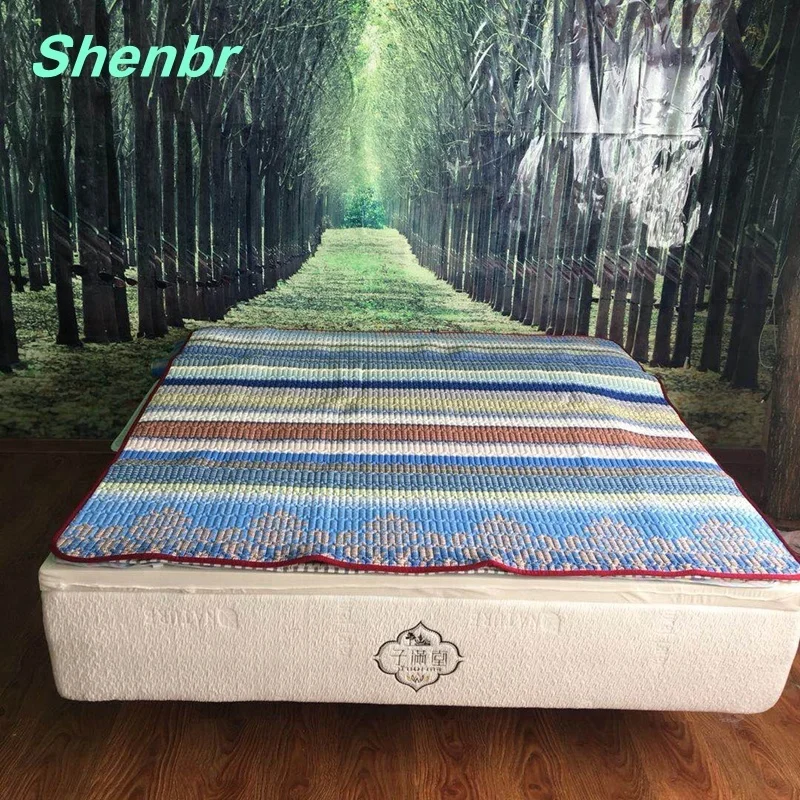 
100% Natural Latex Anti Dust Mite Bed Topper Mat 