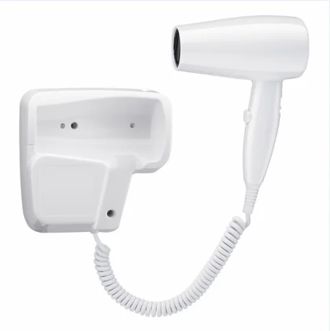 Hotel hair dryer wall mounted bathroom hair dryer with holder