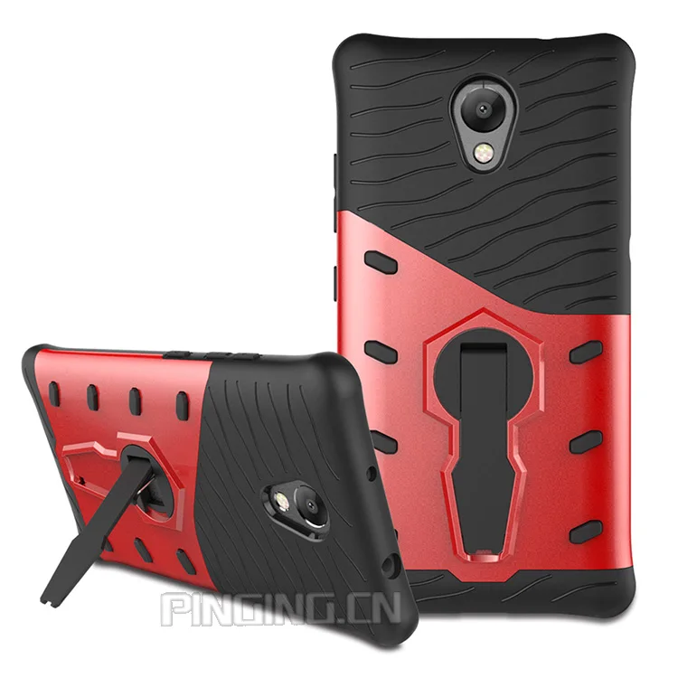 New Designed 360 degree rotation armor kickstand hybrid case for lenovo p2 back cover