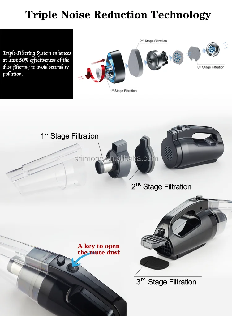 Новинка 2023, мощный ручной пылесос pro-cyclone, как показано по телевизору