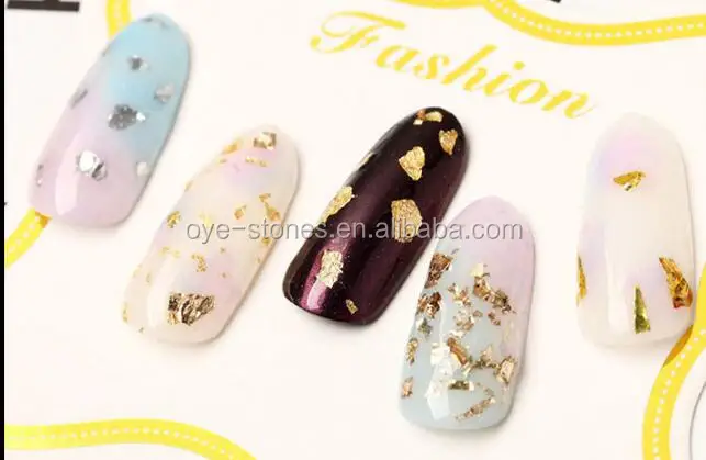 
Factory direct sales nail art gold foil silver foil copper sticker 
