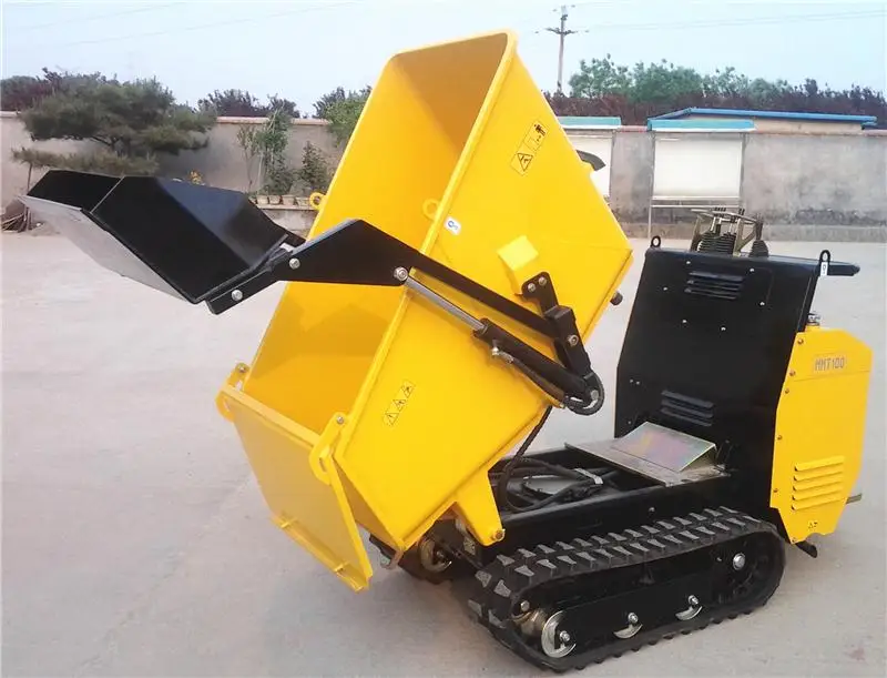  Передний гусеничный привод бетонная Багги Power Buggies для продажи мини-погрузчик бензиновый двигатель 5 км/ч