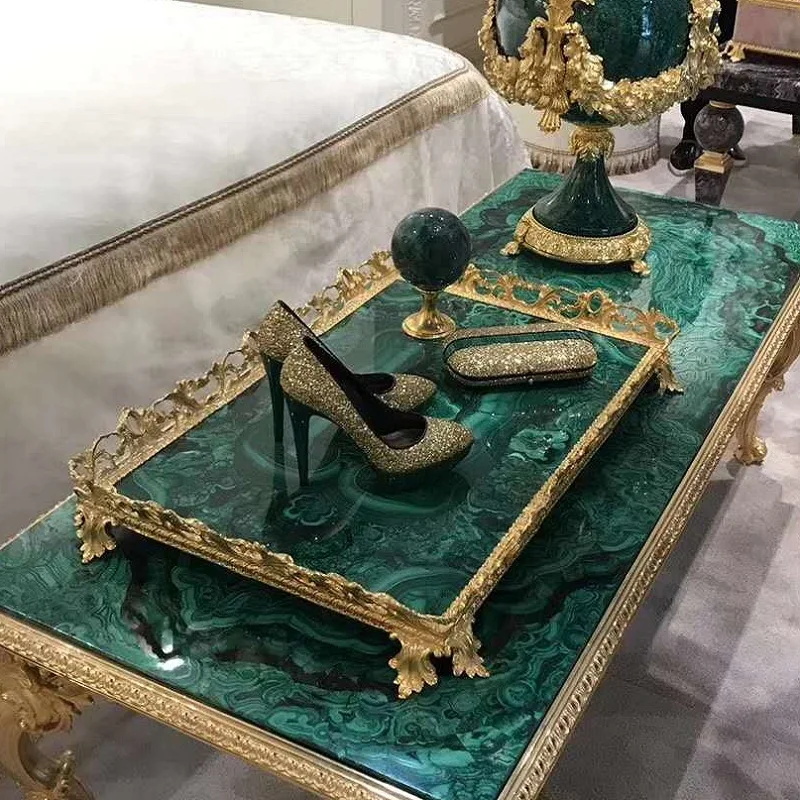 
Good quality Malachite slab for interior decoration 