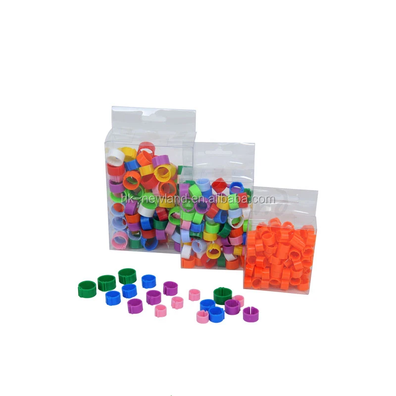 NL621top selling pet products colorful number pigeon rings