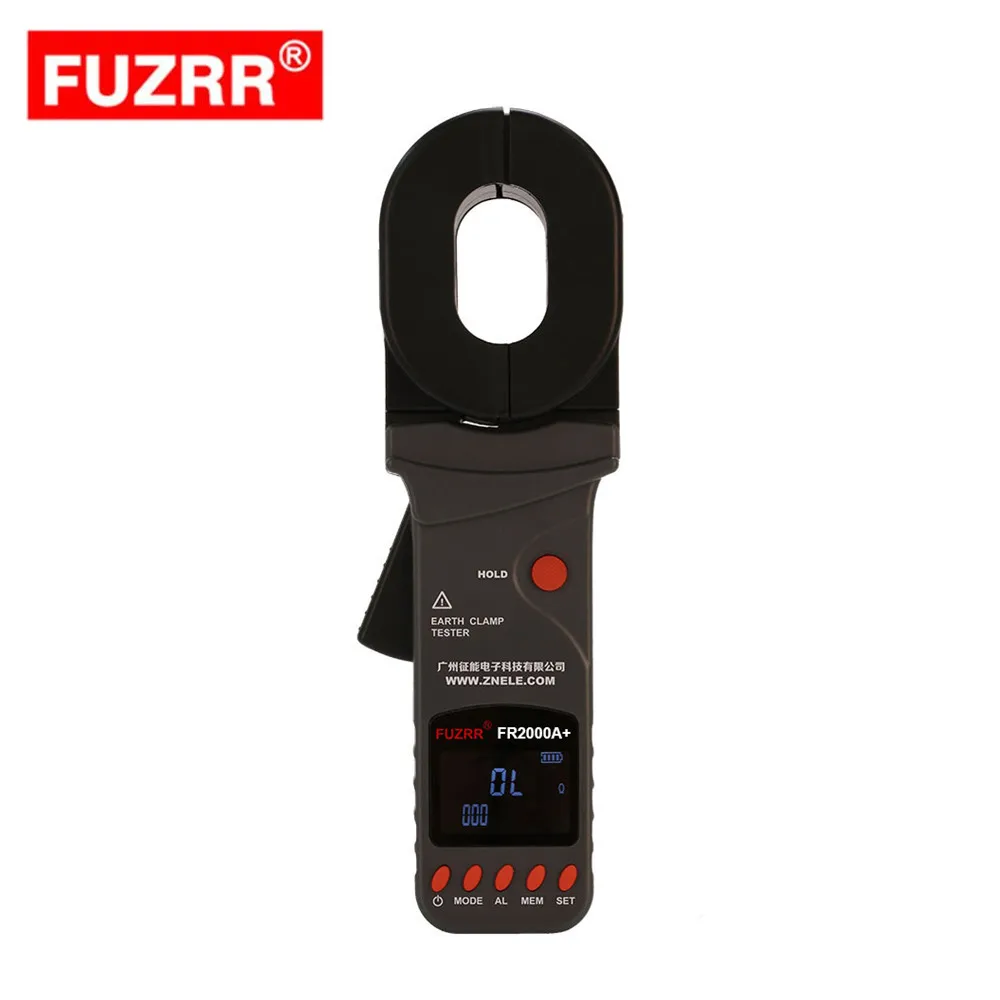 FR2000A+ Digital Clamp On Earth Resistance Tester Factory supply OEM