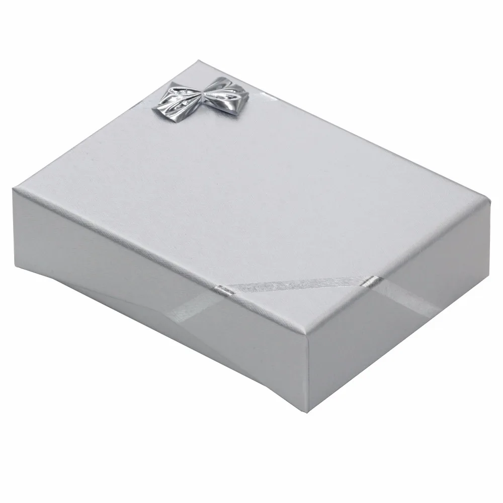 Wedding Gift Case Platinum Necklace Paper Jewelry Box