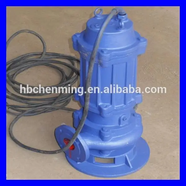 wq погружной насос для сточных вод