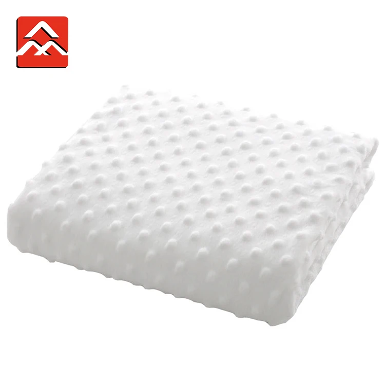 
Luxury Softextile Minky Dot Thick Fleece Knitted Baby Blankets Wholesale 