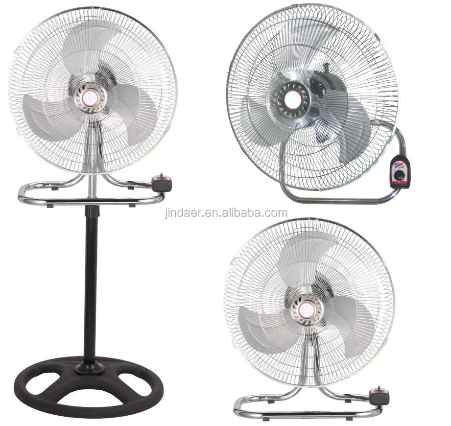 Промышленный вентилятор NY761, 16 дюймов, 18 дюймов, 3 в 1, с прочной круглой базой