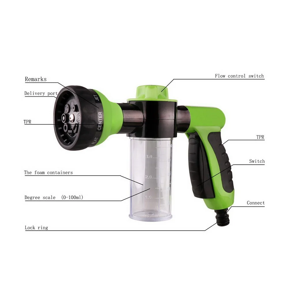 
2021 new style car wash foam gun/ foam spray gun/hign pressure car wash gun 