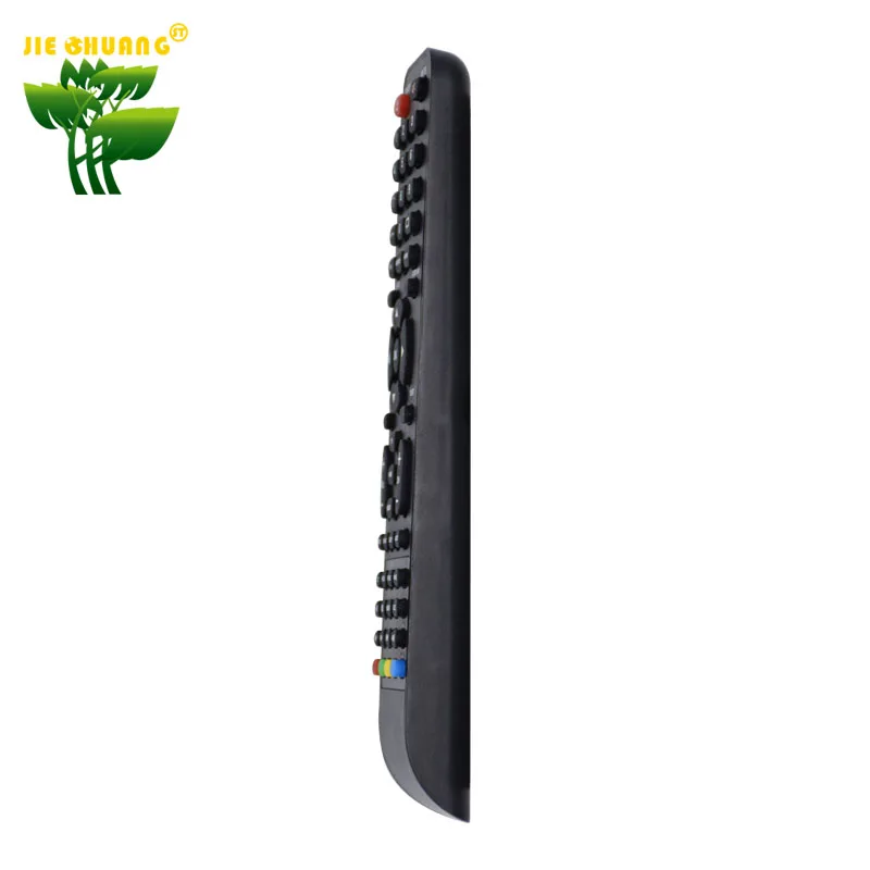 High Quality Smart 2.4G Wireless IR Learning Function 53 keys ABS Black  Universal Remote Control for Android TV, TV Box