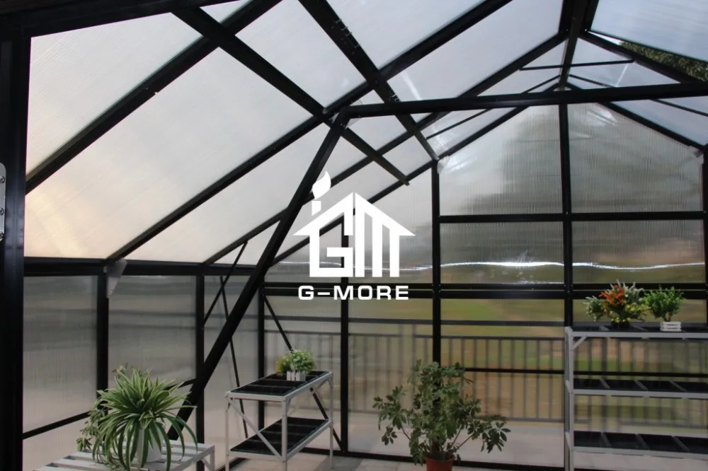 G-MORE Durable Quick Assembly aluminum frame Farming Greenhouse
