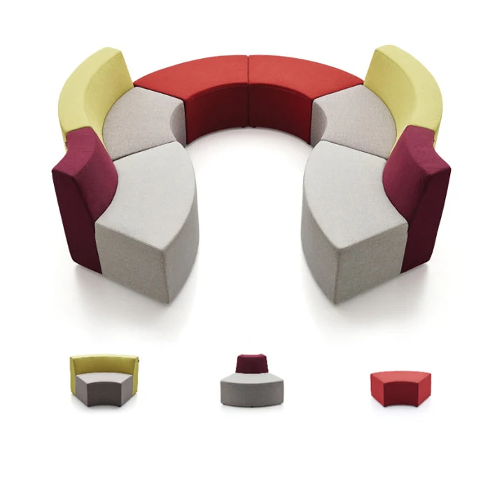 Shopping mall  U shape sofa