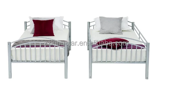Heavy duty steel metal frame bunk bed wholesale