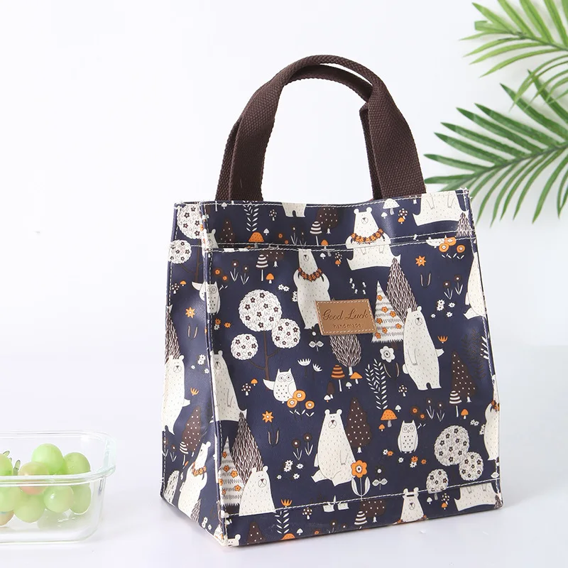 Новинка 2022, милая мультяшная сумка на молнии для мам, женская уличная сумка для покупок