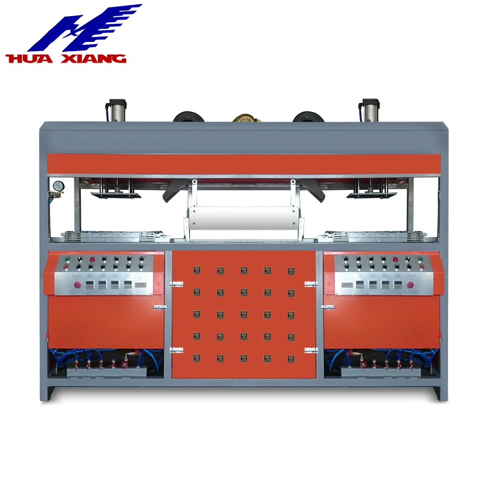 Vacuum forming machine with great price for PET PVC plastic tray