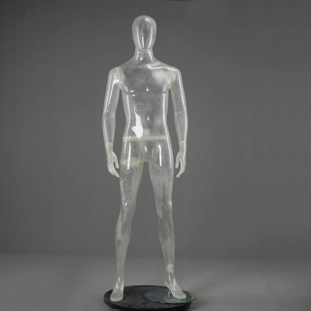 best selling transparent fiberglass mannequins