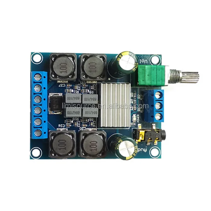 Two-channel 2 * 50W High Power Digital Amplifier Board TPA3116D2 Audio Amplifier Module
