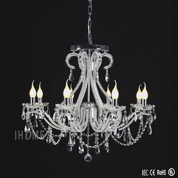 Modern Living Room Beaded Crystal Chandelier Wholesale (8 lights )