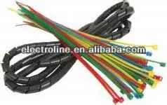 China supplier nylon 66 pa 66 material plastic nylon cable tie supplier cable clamp strap wraps