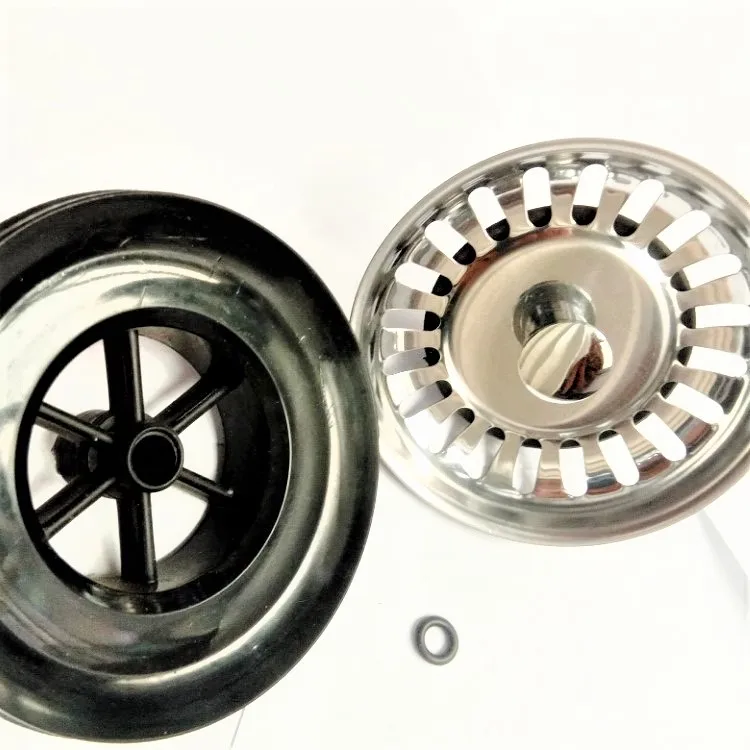 CUPC plastic and stainless steel sink strainer for kitchen or bathroom sink LB-9143