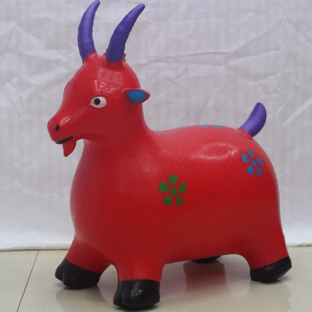 Hot Selling Inflatable Ride-On Jumpy Goat for Kids