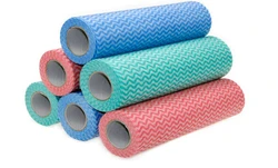 Viscose and Polyester Top Quality Spunlace Non Woven Fabric Disposable Kitchen Cleaning Wipe