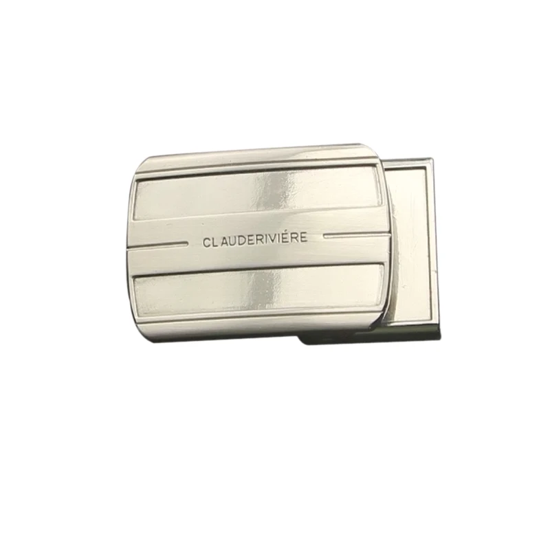 high quality cowboy style titanium custom metal automatic mens mens clip buckle belt