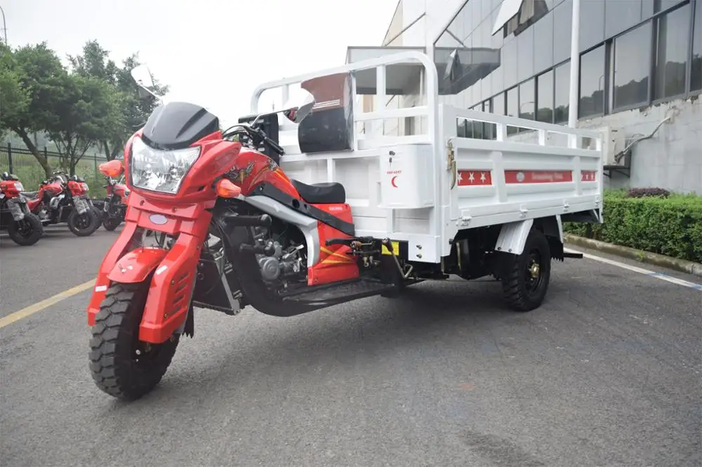2018 New Customization Model ZONGSHEN Tsunami 200cc 250cc Hi-Valiant 300cc Cargo Tricycle Agricultural Tipper Motorcycle lift