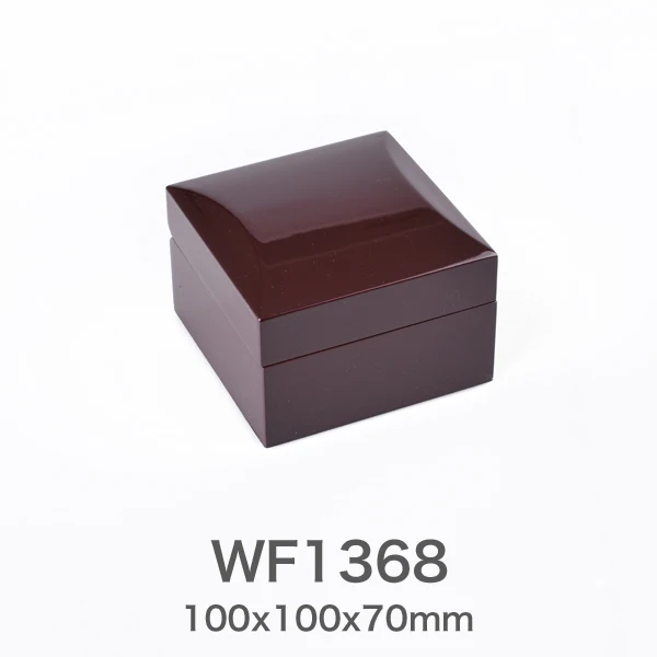 deep red brand high quality lacquer wooden single watch box