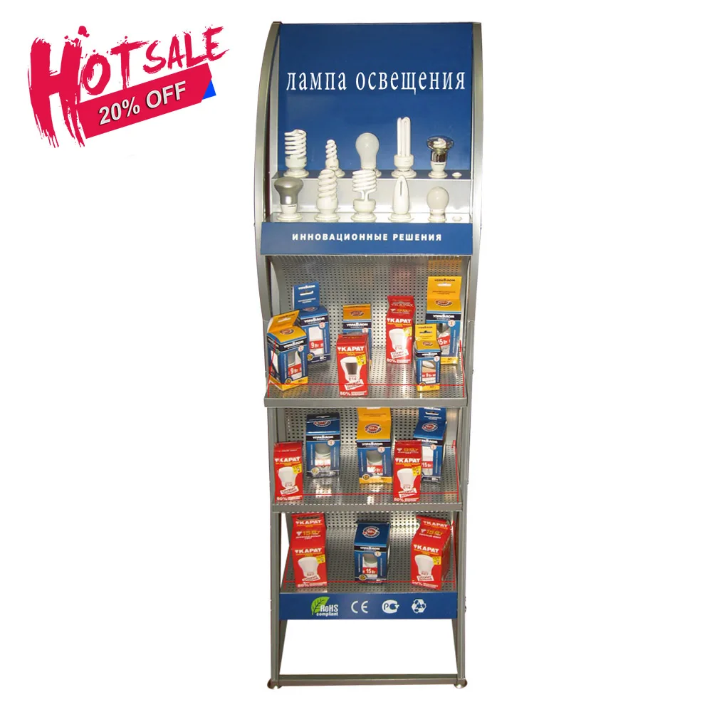 Giantmay Century Factory Price lamp Bulb Retail Night Light Display Stand