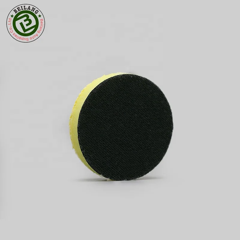 3 дюйма, стекольное воск микрофибра режущий диск с подробным описанием автомобильный воск губки аппликатора Подушечка для полирования