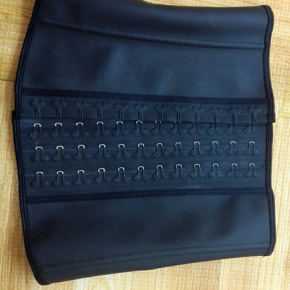 Wholesale Private Label Custom 9 Steel Boned Waist Shaper 2023  Ann Cherry Latex Waist Trainer for Women