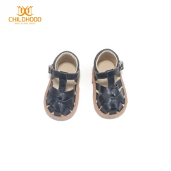 Custom Made Genuine Leather Baby Boy Soft Sandals