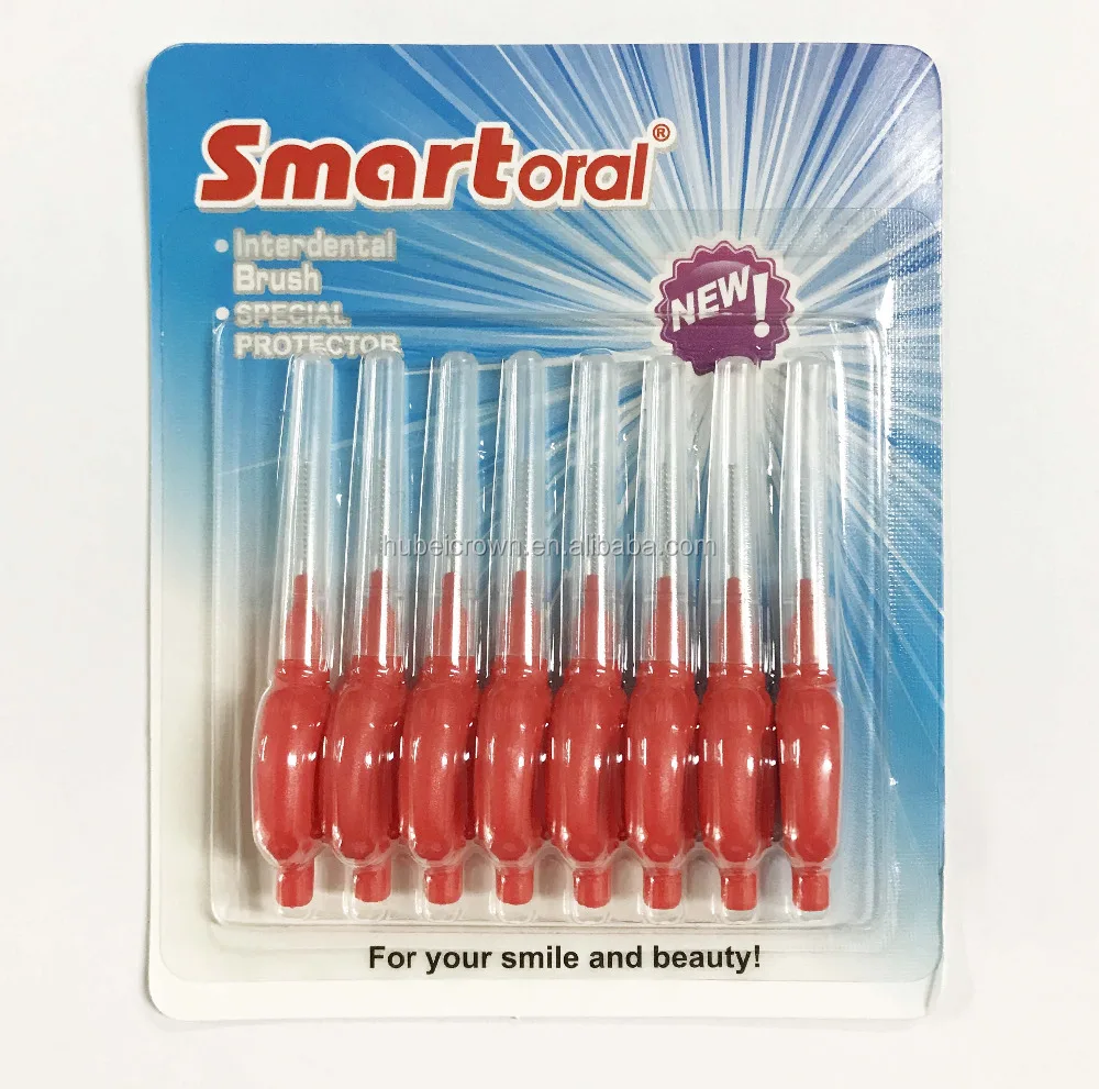 Professional Stainless Steel Wire Dupont bristle Interdental Brush Toothbrush