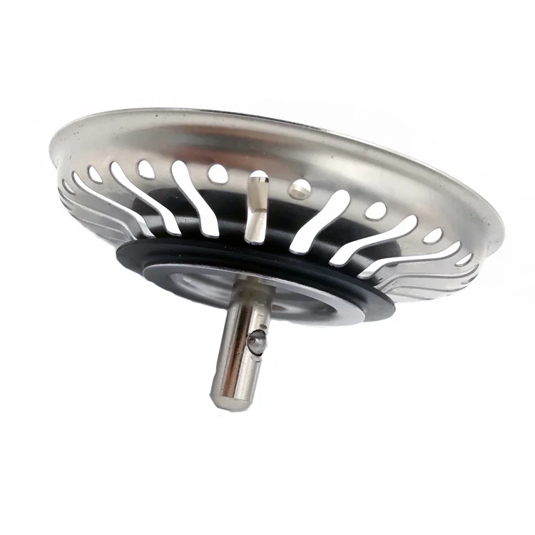 Ningbo Jutye Europe Sink Stopper  H52 sink plug Stainless steel kitchen  84mm sink basket plug