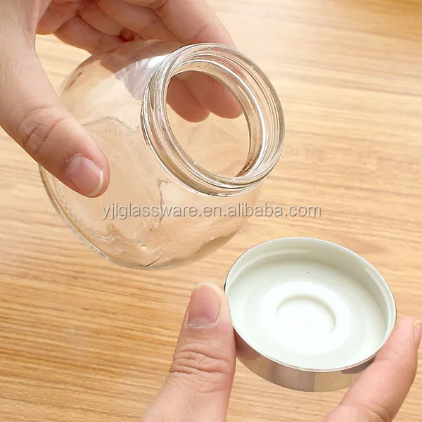 hot selling wholesale price unique design 180ml airtight spices jar glass