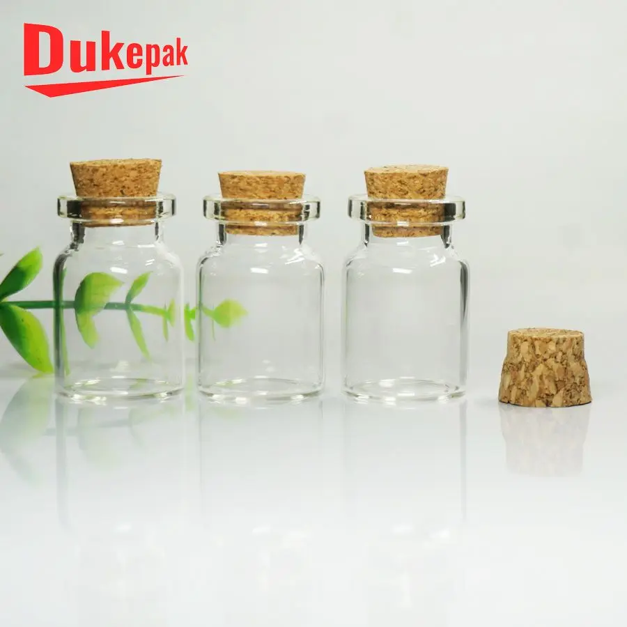
Wholesale decorative tiny 5ml glass vials bottles with cork 